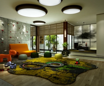 Modern Children's Room Activity Room-ID:788458111