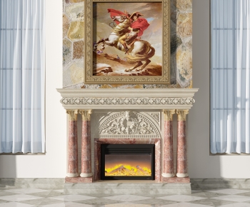 European Style Fireplace-ID:931385997
