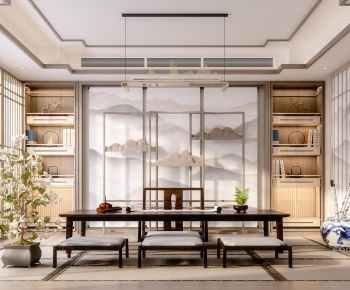 New Chinese Style Tea House-ID:376126054
