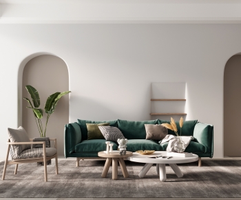 Nordic Style Sofa Combination-ID:104473115