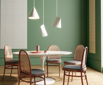 Nordic Style Dining Table And Chairs-ID:959511041