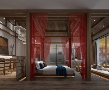 New Chinese Style Guest Room-ID:985507019