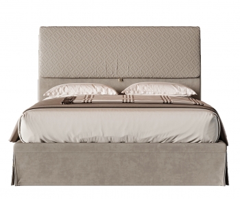 Modern Double Bed-ID:193419557