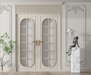 French Style Double Door-ID:739815951
