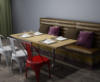 Modern Dining Table And Chairs-ID:451543097