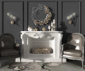 European Style Fireplace-ID:350002058