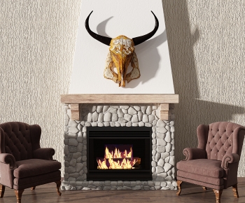 American Style Fireplace-ID:322262053