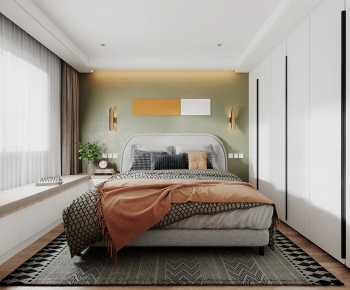 Nordic Style Bedroom-ID:775872955