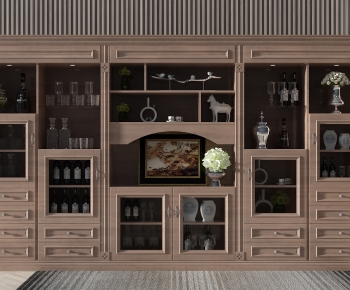 European Style Wine Cabinet-ID:558018929