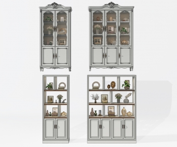 European Style Decorative Cabinet-ID:554820061