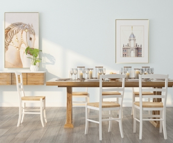 Modern Dining Table And Chairs-ID:806534055