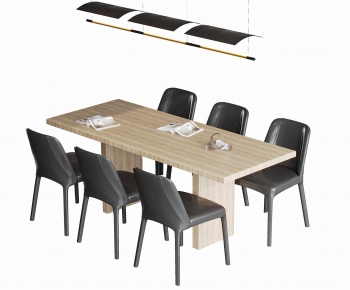 Modern Dining Table And Chairs-ID:164352892