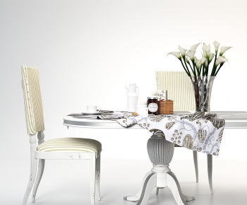 Modern Dining Table And Chairs-ID:447604898