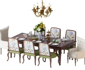 Modern Dining Table And Chairs-ID:987466109
