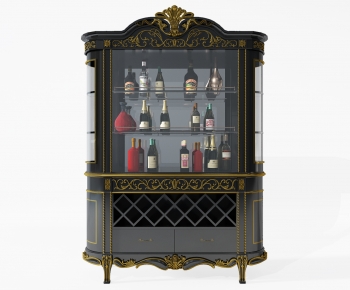 European Style Wine Cabinet-ID:157390122