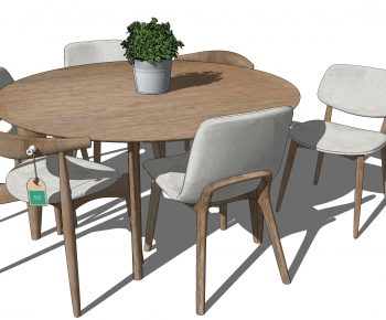 Modern Dining Table And Chairs-ID:293170932