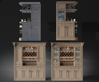 European Style Wine Cabinet-ID:165474893