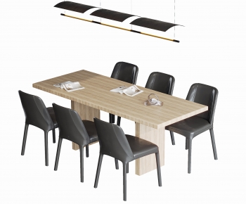 Modern Dining Table And Chairs-ID:768822913