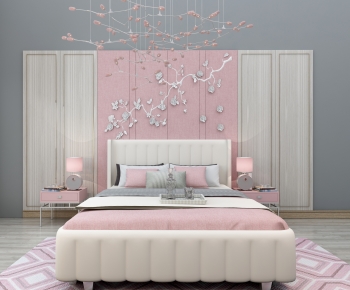 Modern Double Bed-ID:248095047