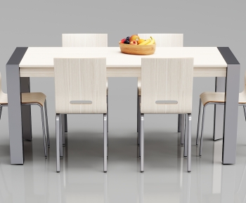 Modern Dining Table And Chairs-ID:676412117
