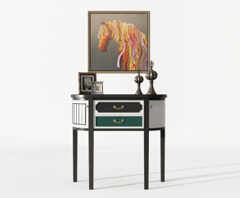 Simple European Style Decorative Cabinet-ID:829811196