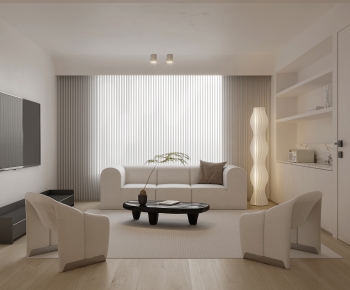 Wabi-sabi Style A Living Room-ID:506074919