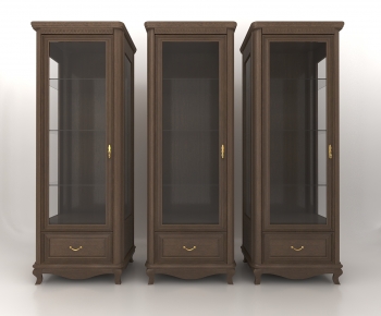 Simple European Style Decorative Cabinet-ID:639626031