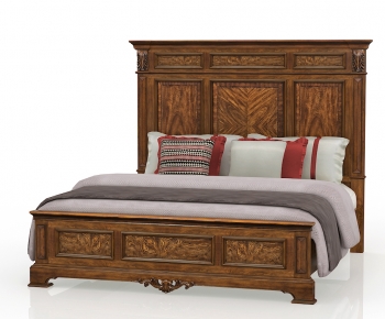 European Style Double Bed-ID:273603922