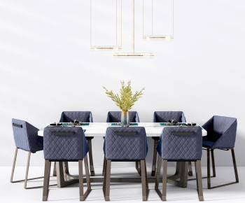 Modern Dining Table And Chairs-ID:849698072