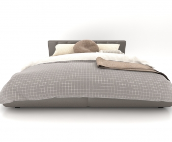 Modern Double Bed-ID:513386012