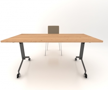 Modern Computer Desk And Chair-ID:418179991