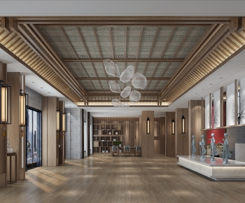 Chinese Style Lobby Hall-ID:537921916