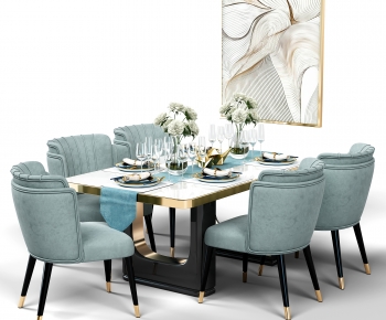 Modern Dining Table And Chairs-ID:114926103