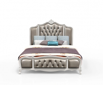 European Style Double Bed-ID:770576009