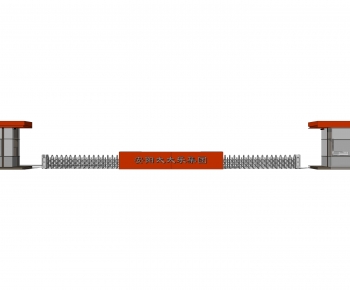 Modern Facade Element-ID:450780462