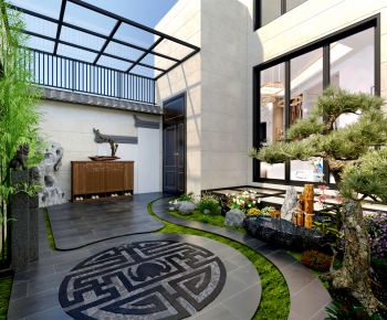 Chinese Style Courtyard/landscape-ID:428462038