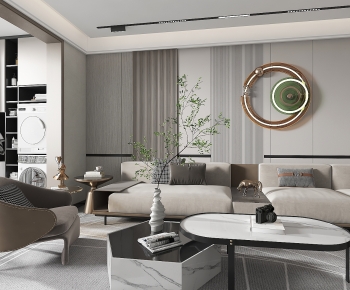 Modern A Living Room-ID:846569549