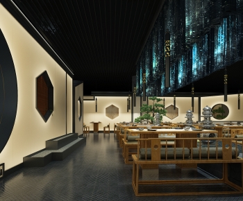 New Chinese Style Catering Space-ID:440229897