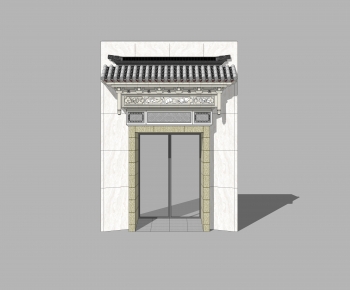 Chinese Style Facade Element-ID:444231995