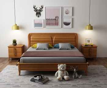 Nordic Style Child's Bed-ID:117614034