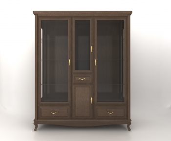 Simple European Style Decorative Cabinet-ID:980598932