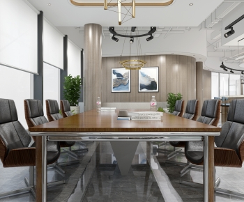 Modern Meeting Room-ID:641114958