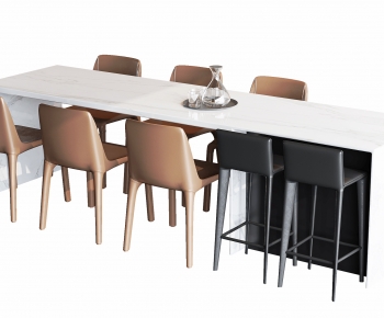 Modern Dining Table And Chairs-ID:291791929