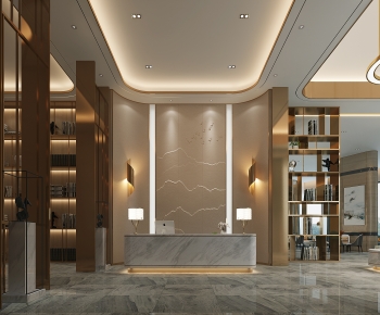 New Chinese Style Lobby Hall-ID:836163042