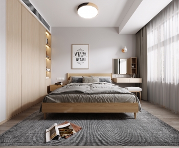 Nordic Style Bedroom-ID:525037059