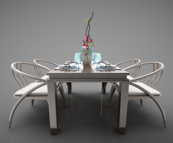 Modern Dining Table And Chairs-ID:578653103