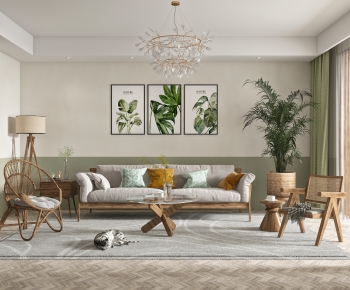 Nordic Style A Living Room-ID:140335085