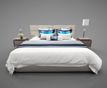 New Chinese Style Double Bed-ID:338270768