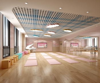 Modern Yoga Room-ID:754322055