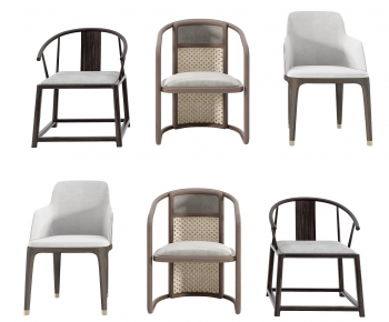 New Chinese Style Single Chair-ID:816996109
